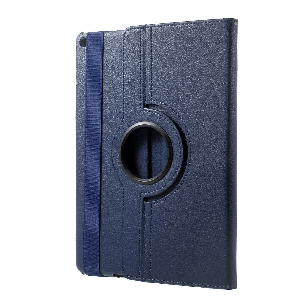 iPad 9.7 (2018-2017) / iPad Air / iPad Air 2 Tri-Fold Læder Cover m. Apple Pencil Holder - Blå