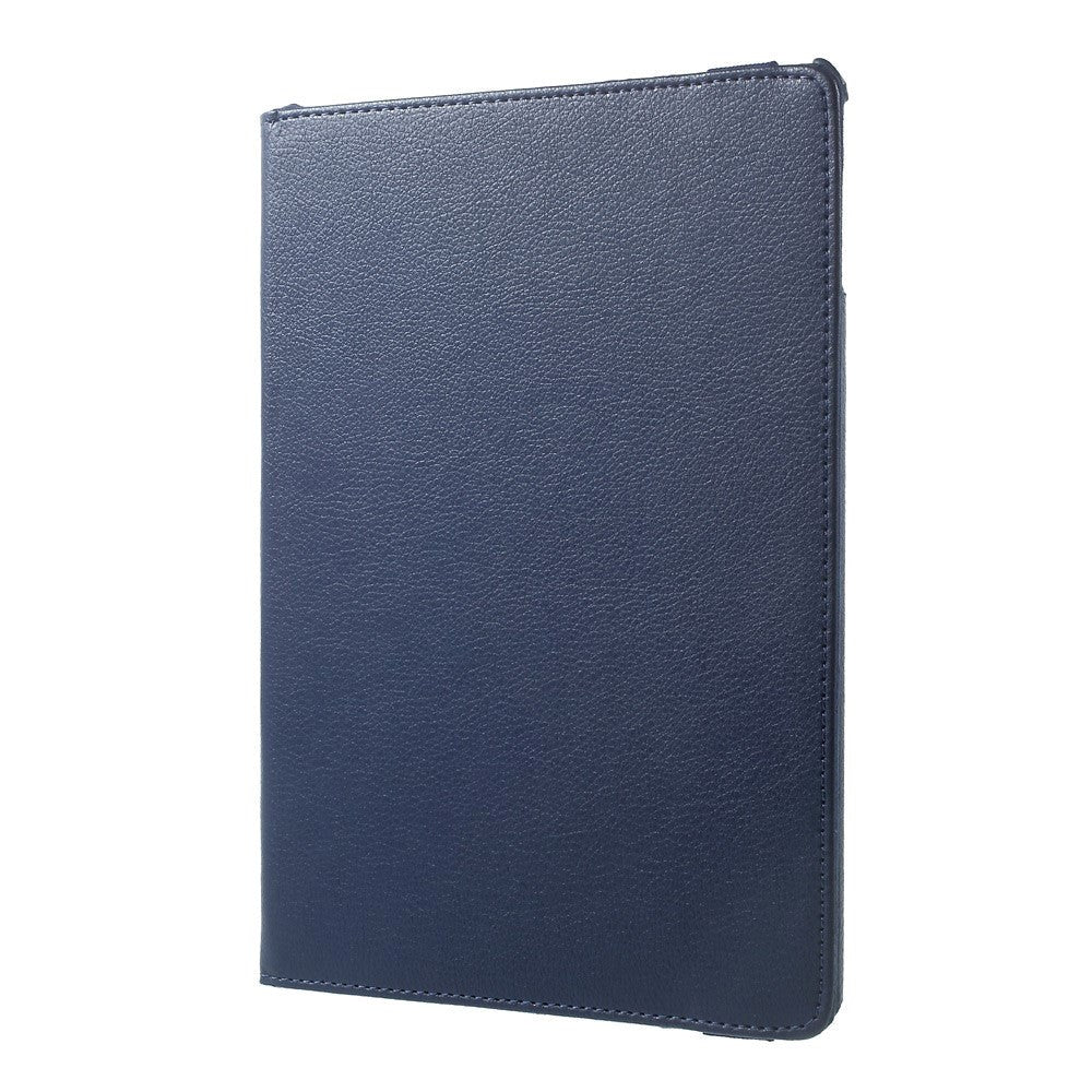 iPad 9.7 (2018-2017) / iPad Air / iPad Air 2 Tri-Fold Læder Cover m. Apple Pencil Holder - Blå