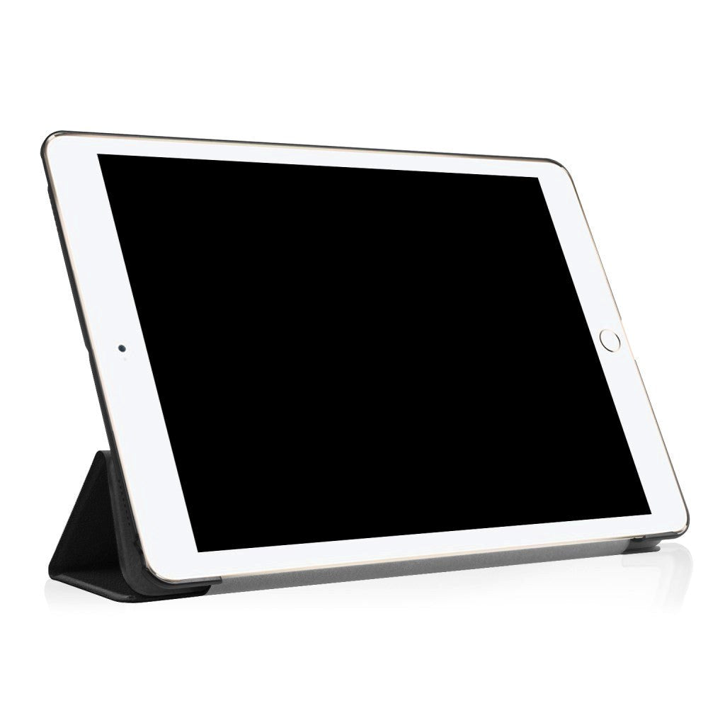 iPad Pro 10.5 / iPad Air (2019) Tri-Fold Læder Cover - Sort