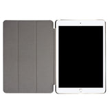 iPad Pro 10.5 / iPad Air (2019) Tri-Fold Læder Cover - Sort