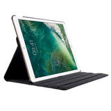 iPad Pro 12.9" (2017) Klassisk Læder Cover m. 360⁰ Ståfunktion - Sort