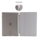 iPad (2018) / iPad (2017) Cover - Fleksibelt Origami Cover - Grå