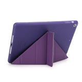 iPad (2018) / iPad (2017) Cover - Fleksibelt Origami Cover - Lilla