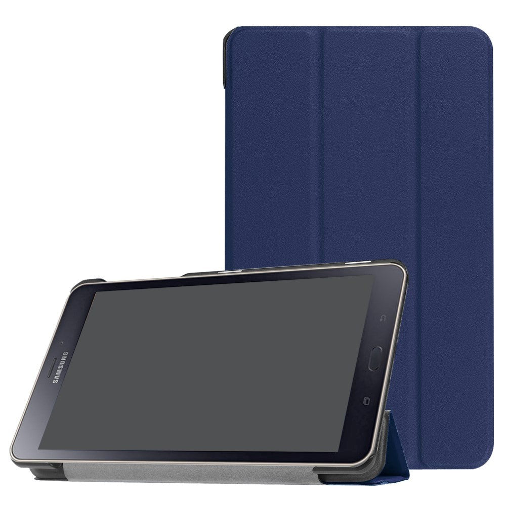 Samsung Galaxy Tab A 8.0 (2017) - Foldbart Cover m. Ståfunktion - Mørkeblå