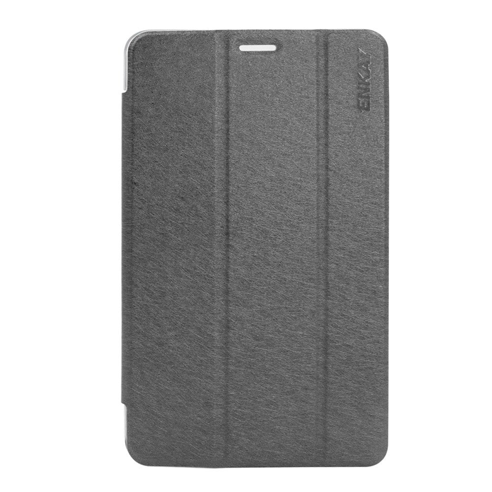 Samsung Galaxy Tab A 8.0 (2017) - ENKAY Tri-fold Protective Case Gråsort