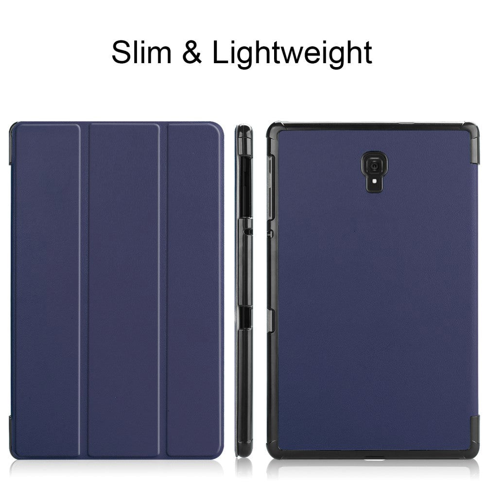 Samsung Galaxy Tab A 10.5" Cover m. Ståfunktion & Vågeblus - Mørkeblå