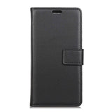 Samsung Galaxy S10e Slim Wallet Læder Cover m. Pung Sort