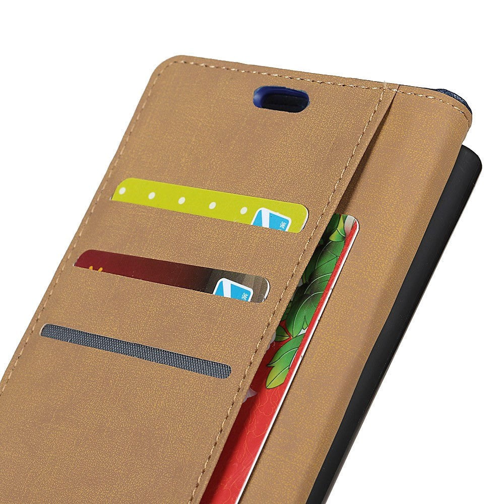 Samsung Galaxy S10e Slim Wallet Læder Cover m. Pung Sort