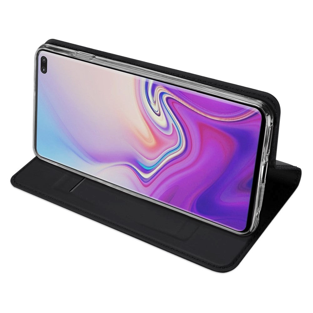 Samsung Galaxy S10+ Plus Dux Ducis Flip Cover - Sort