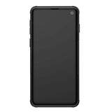 Samsung Galaxy S10+ Plus Håndværker Bagsidecover m. Stand - Sort