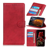 EIDERWOOD - Samsung Galaxy A30s / A50 - Kunstlæder Flip Cover m. Kortholder & Ståfunktion - Rød