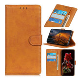 EIDERWOOD - Samsung Galaxy A30s / A50 - Kunstlæder Flip Cover m. Kortholder & Ståfunktion - Brun