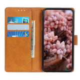 EIDERWOOD - Samsung Galaxy A30s / A50 - Kunstlæder Flip Cover m. Kortholder & Ståfunktion - Brun