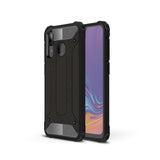 Samsung Galaxy A30 Armor Guard Hårdt Plastik Cover - Sort