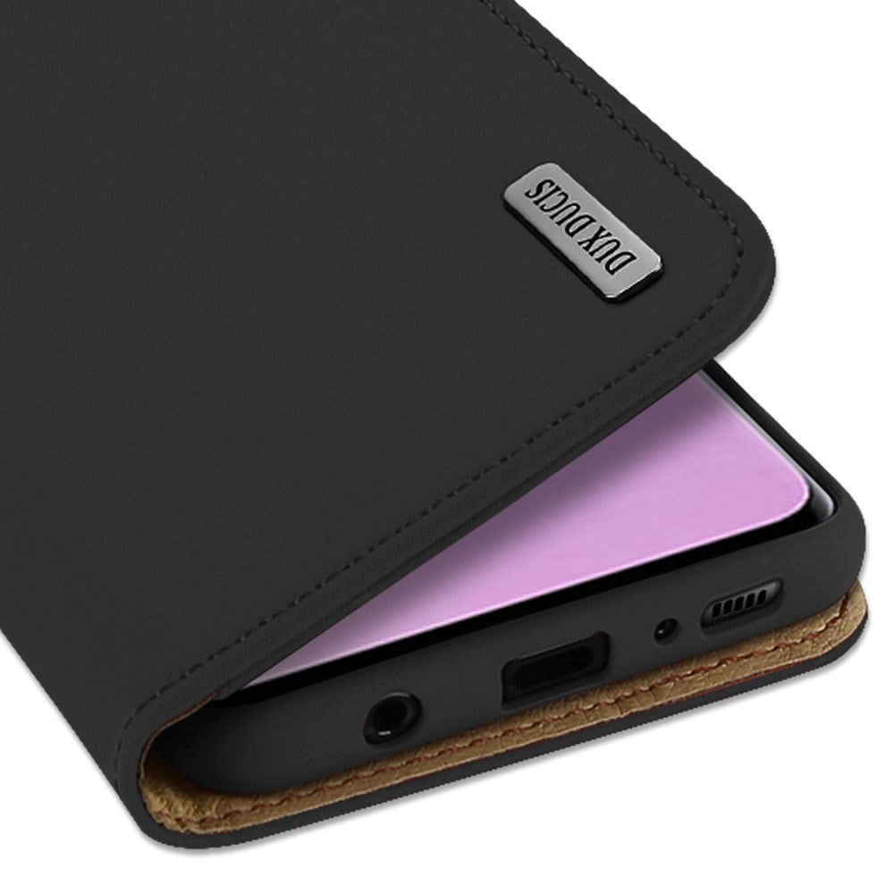 Samsung Galaxy S10 Dux Ducis Wish Series Wallet Cover - Sort