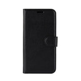 EIDERWOOD Samsung Galaxy A10 Litchi Kunstlæder Flip Cover m. Pung - Sort