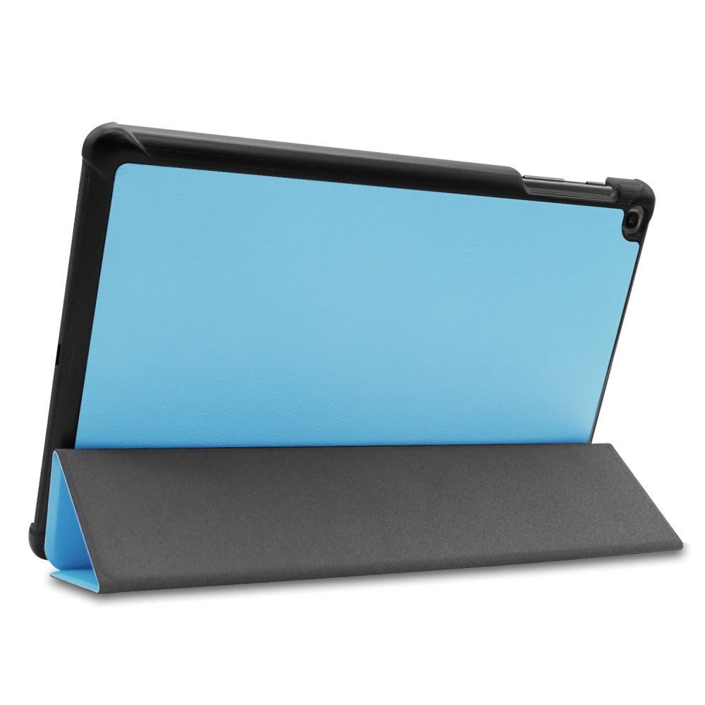 Samsung Galaxy Tab A 10.1 (2019) Foldbart Cover m. Stand - Lyseblå