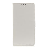 Samsung Galaxy A20e Læder Flip Cover - Hvid