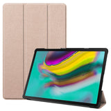 Samsung Galaxy Tab S5e Cover m. Stand - Guld