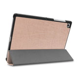 Samsung Galaxy Tab S5e Læder Cover m. Stand - Rose Gold