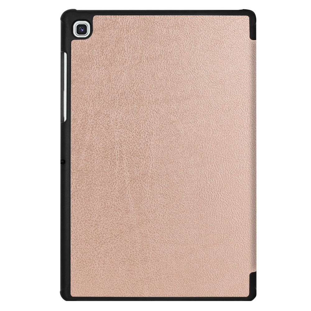 Samsung Galaxy Tab S5e Læder Cover m. Stand - Rose Gold