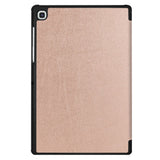 Samsung Galaxy Tab S5e Læder Cover m. Stand - Rose Gold