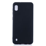 EIDERWOOD - Samsung Galaxy A10 Fleksibelt Plastik Cover - Sort