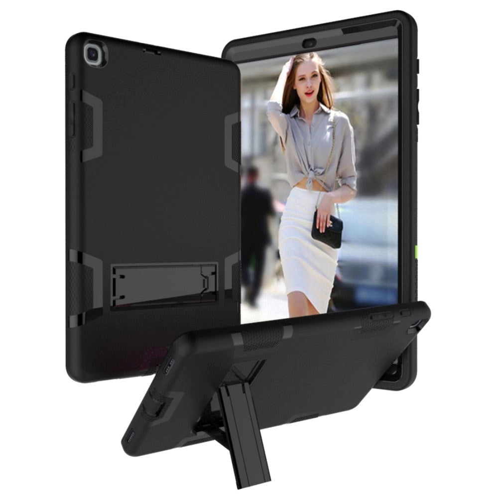 Samsung Galaxy Tab A 10.1" (2019) Håndværker Cover m. Kickstand Sort