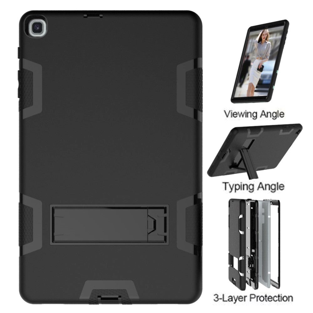 Samsung Galaxy Tab A 10.1" (2019) Håndværker Cover m. Kickstand Sort