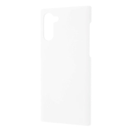 Samsung Galaxy Note 10 Hårdt Plastik Bagside Cover - Hvid