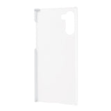 Samsung Galaxy Note 10 Hårdt Plastik Bagside Cover - Hvid