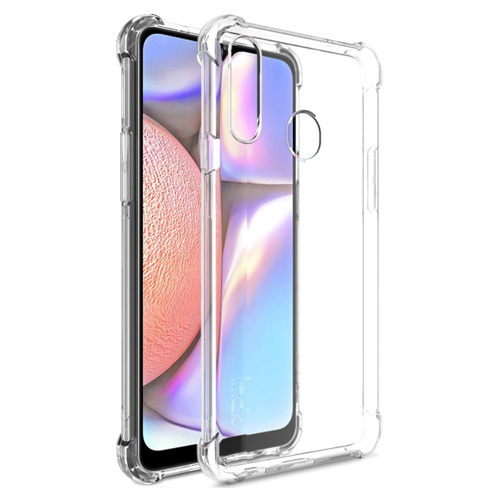 Samsung Galaxy A20s IMAK Air Bag Fleksibelt Plast Cover - Gennemsigtig