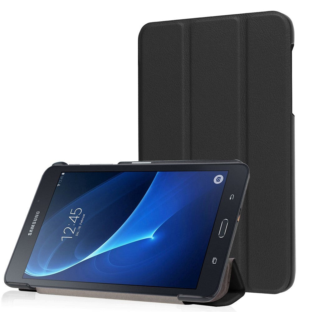 Samsung Galaxy Tab A 7.0" (2016) Trifold Smart Læder Etui Sort