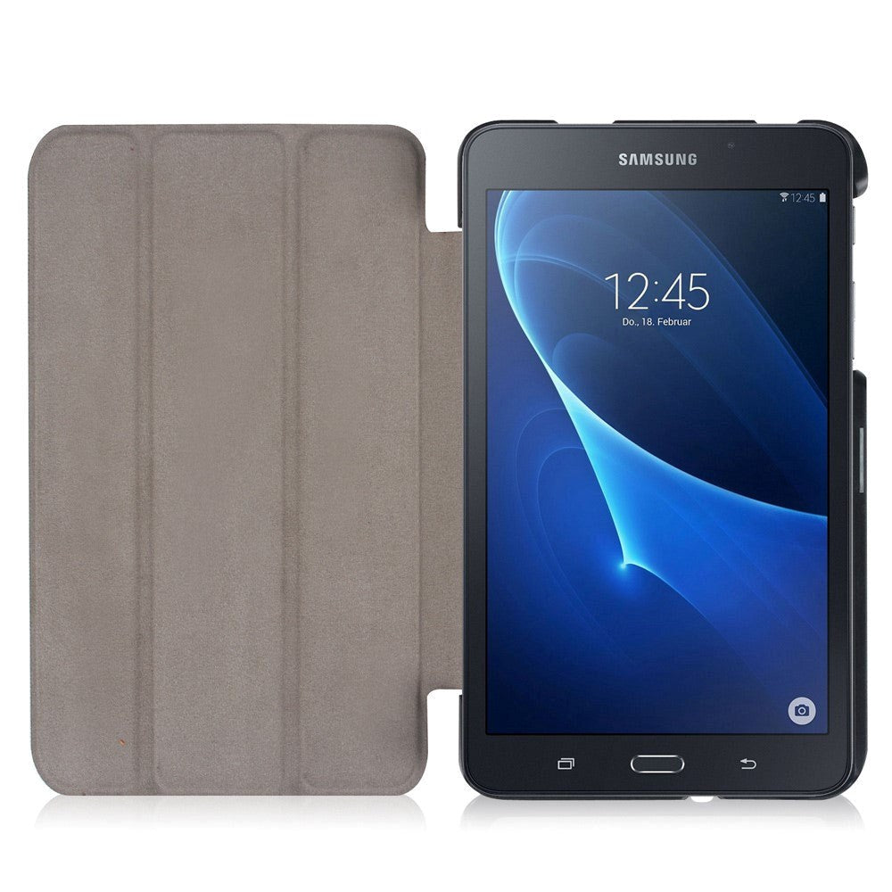 Samsung Galaxy Tab A 7.0" (2016) Trifold Smart Læder Etui Sort