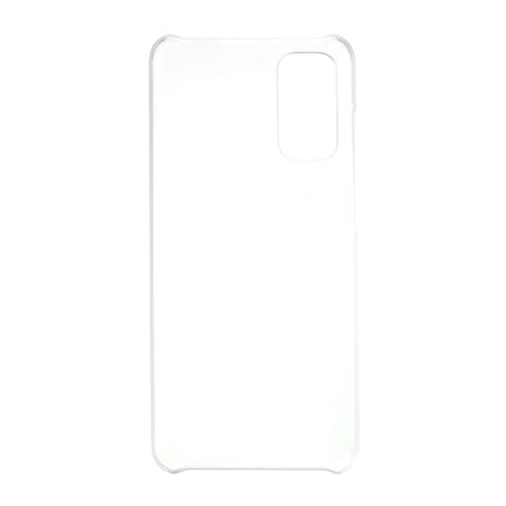 Samsung Galaxy S20 Bagside Cover Hård Plastik - Gennemsigtig