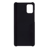 Samsung Galaxy A51 Hårdt Plastik Bagside Cover - Sort