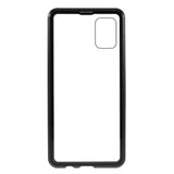 Samsung Galaxy A51 360⁰ Magnetisk Cover m. Glas Forside & Bagside - Sort