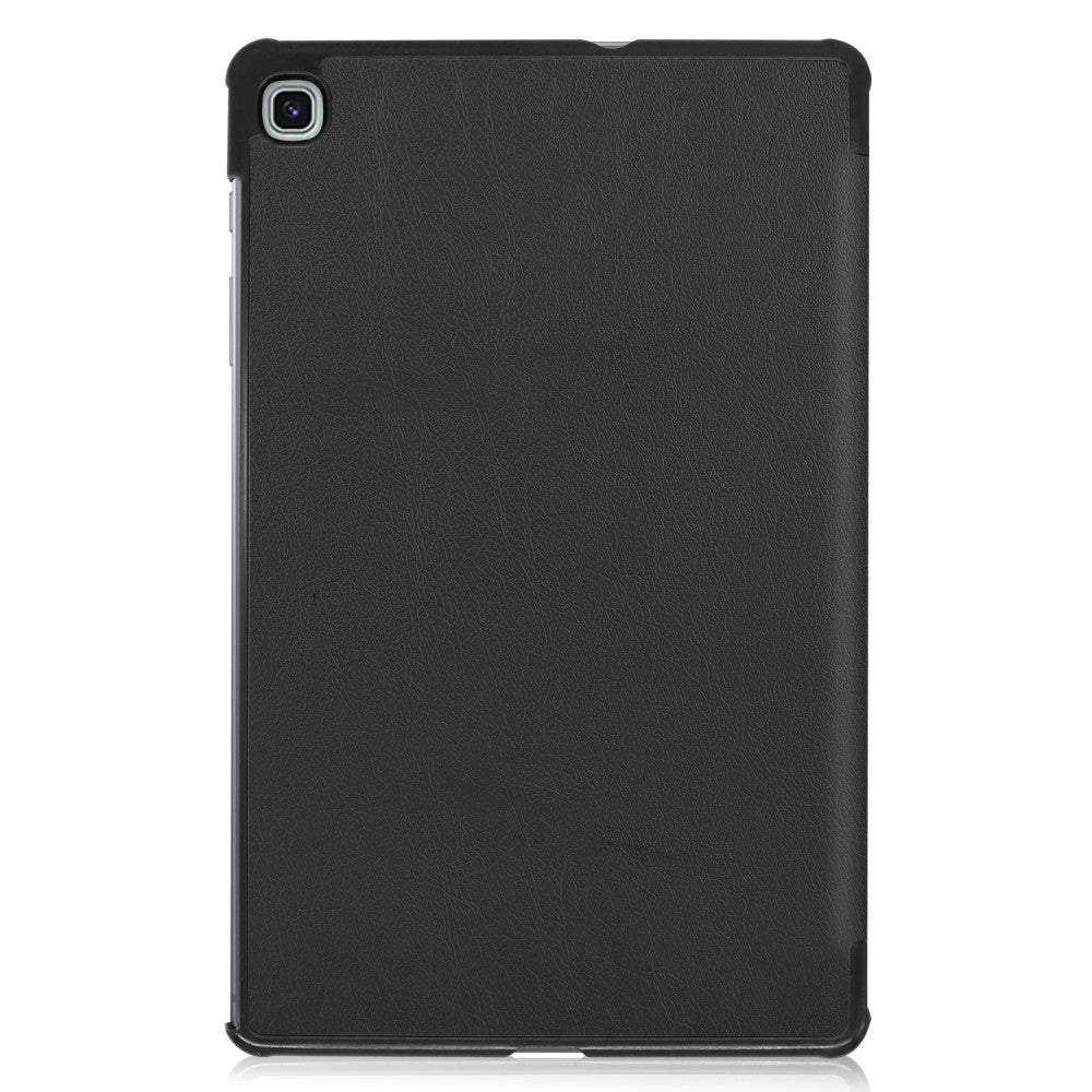 Samsung Galaxy Tab S6 Lite (2020-2024) Tri-Fold Læder Cover - Sort