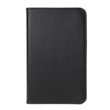 Litchi Samsung Galaxy Tab A 8.4 (2020) Læder Flip Cover m. 360 Graders Ståfunktion - Sort