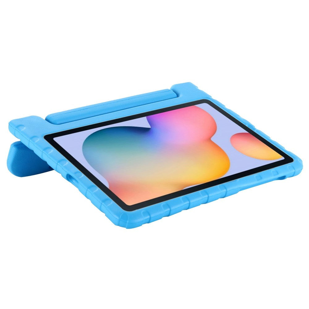 Samsung Galaxy Tab S6 Lite (2020-2024) Børne Cover - Kids Portable Stand Cover - Blå