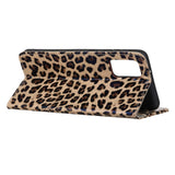 Samsung Galaxy Note 20 Læder Cover m. Kortholder - Leopard