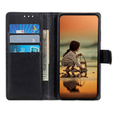 Samsung Galaxy Note 20 Ultra Læder Flip Cover m. Stander - Sort