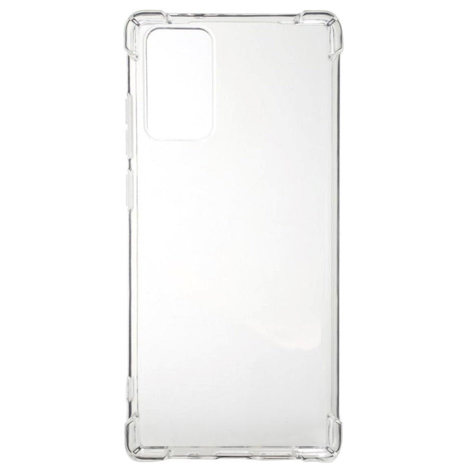 Samsung Galaxy Note 20 Drop Resistant Fleksibelt Cover - Gennemsigtig