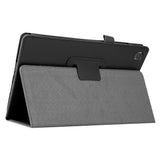 Samsung Galaxy Tab A7 10.4" (2022 / 2020) EIDERWOOD Litchi Flipcover m. Ståfunktion - Sort