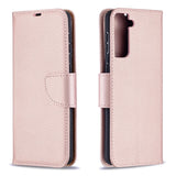 EIDERWOOD - Samsung Galaxy S21+ (Plus) - Kunstlæder Flip Cover m. Kortholder & Ståfunktion - Rose Gold