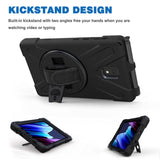 Samsung Galaxy Tab Active 3 8'' Håndværker Cover m. Håndholder & Kickstand - Sort