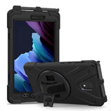 Samsung Galaxy Tab Active 3 8'' Håndværker Cover m. Håndholder & Kickstand - Sort