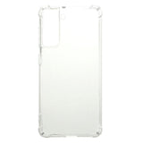 Samsung Galaxy S21 Fleksibelt Drop-Proof Plastik Cover - Gennemsigtig