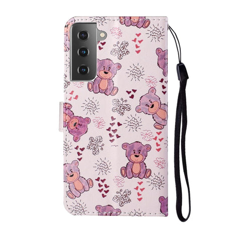 Samsung Galaxy S21+ (Plus) Læder Cover m. Pung - Bamser