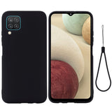 Samsung Galaxy A12 Silikone Cover - Sort